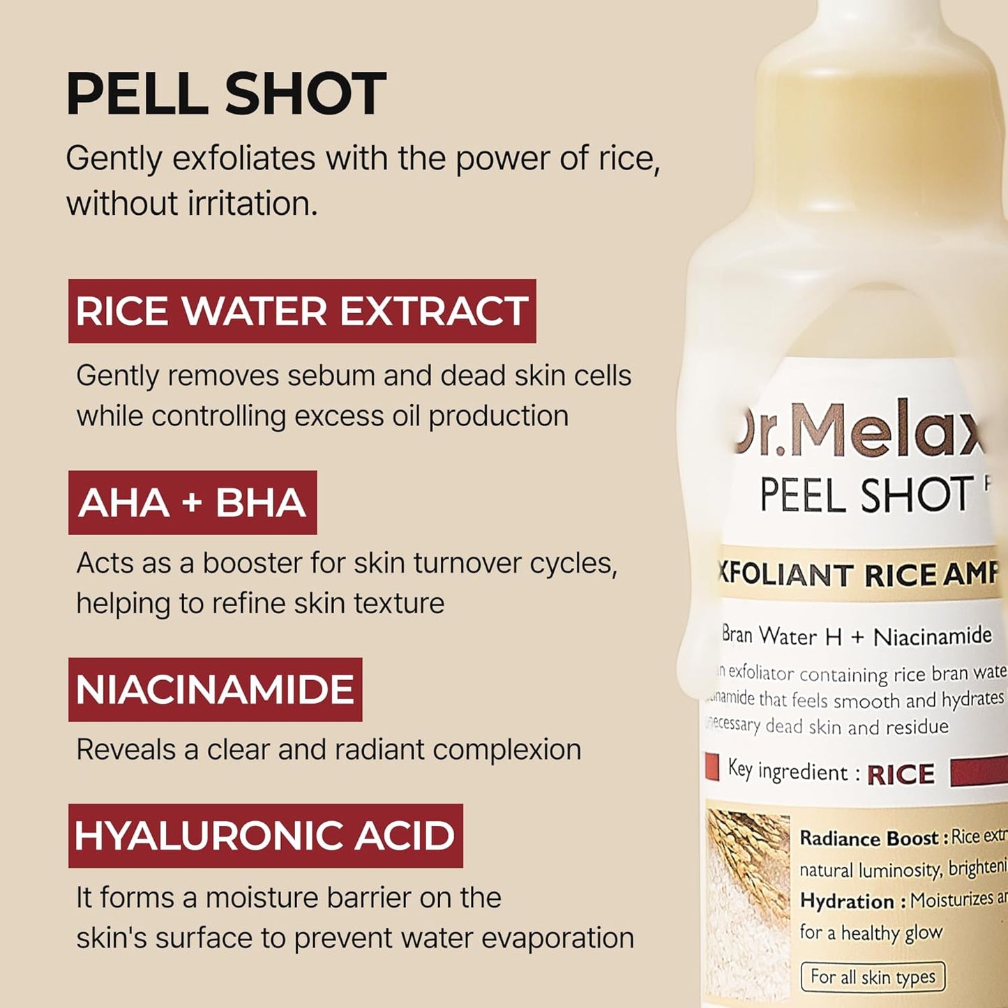 Radiant Glow Rice Peeling Ampoule™