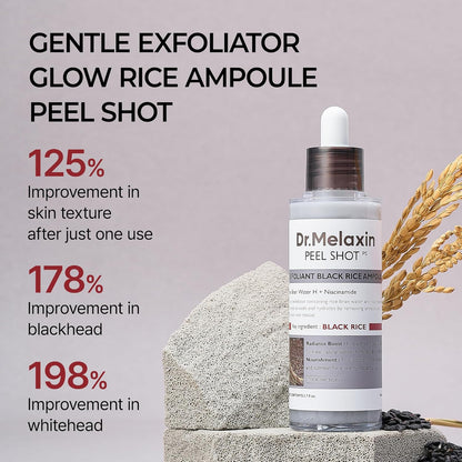AURA™️- Ampoule de peeling au riz éclat radieux™